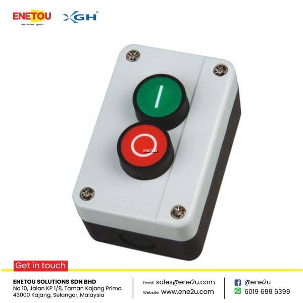 XGH GKB213 CONTROL BUTTON BOX 2 POSITION